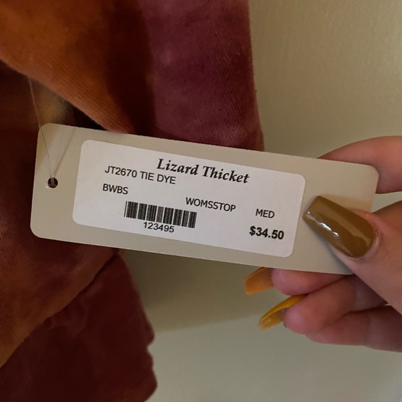 NWT TYE DYE CROPPED TEE! - Picture 2 of 2